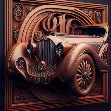 3D модель Bugatti Type 41 Royale (STL)